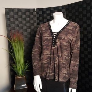 Rue21 Camouflage Shirt